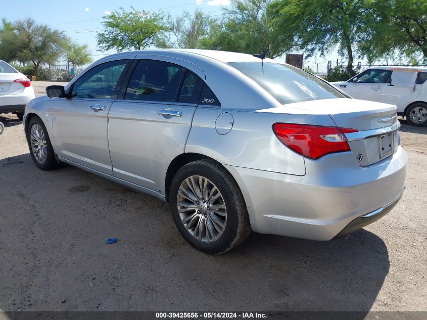 2012 Chrysler 200 Limited VIN: 1C3CCBCG2CN236816 Lot: 39425656