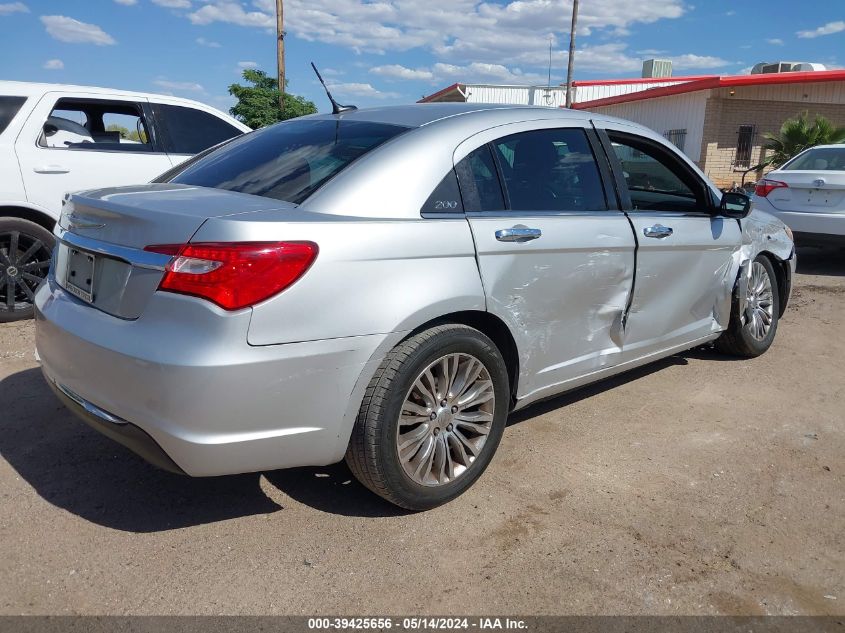 2012 Chrysler 200 Limited VIN: 1C3CCBCG2CN236816 Lot: 39425656