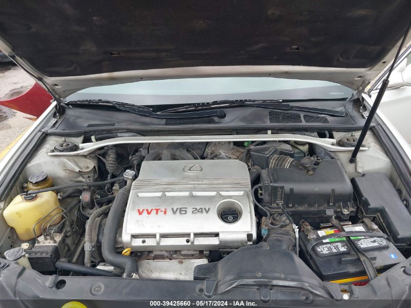 2003 Lexus Es 300 VIN: JTHBF30G236018876 Lot: 39425660