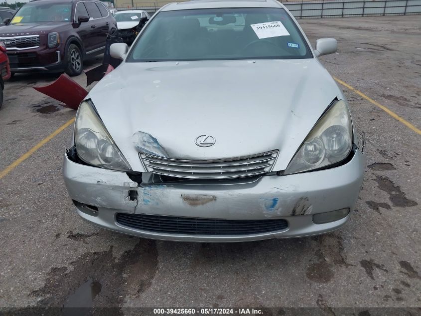 2003 Lexus Es 300 VIN: JTHBF30G236018876 Lot: 39425660