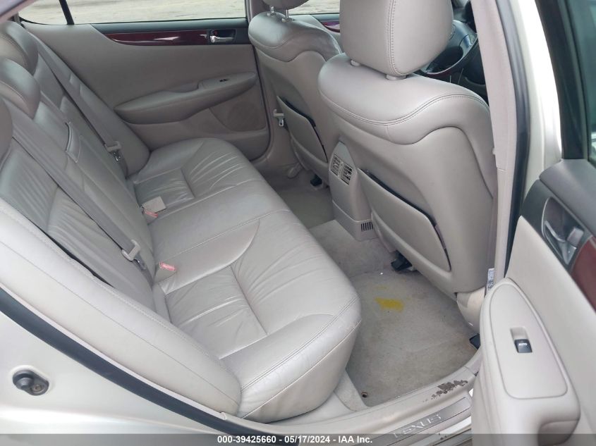 2003 Lexus Es 300 VIN: JTHBF30G236018876 Lot: 39425660