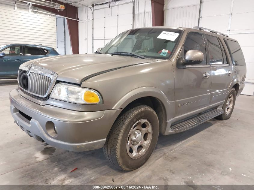 2001 Lincoln Navigator VIN: 5LMFU28A61LJ02287 Lot: 39425667