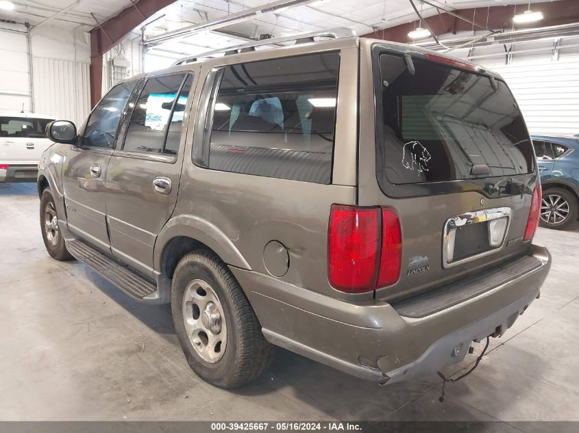 2001 Lincoln Navigator VIN: 5LMFU28A61LJ02287 Lot: 39425667