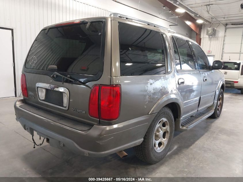 2001 Lincoln Navigator VIN: 5LMFU28A61LJ02287 Lot: 39425667