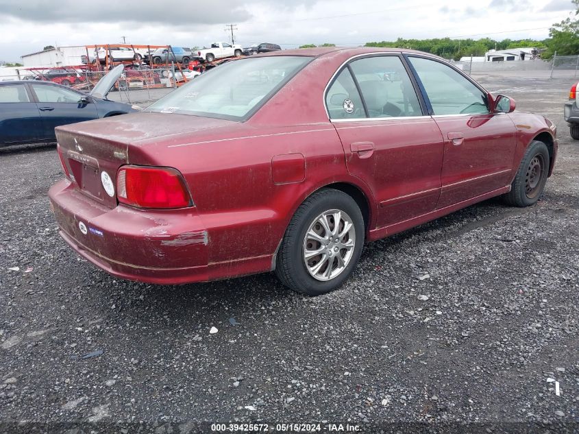 2003 Mitsubishi Galant Es/Ls VIN: 4A3AA46G63E048264 Lot: 39425672