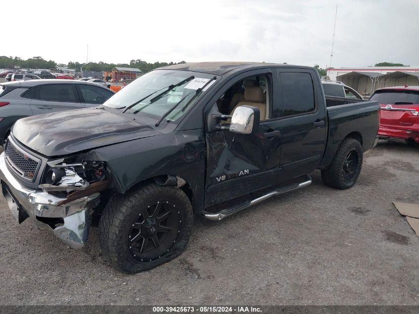 2008 Nissan Titan Le/Se/Xe VIN: 1N6BA07D58N340934 Lot: 39425673