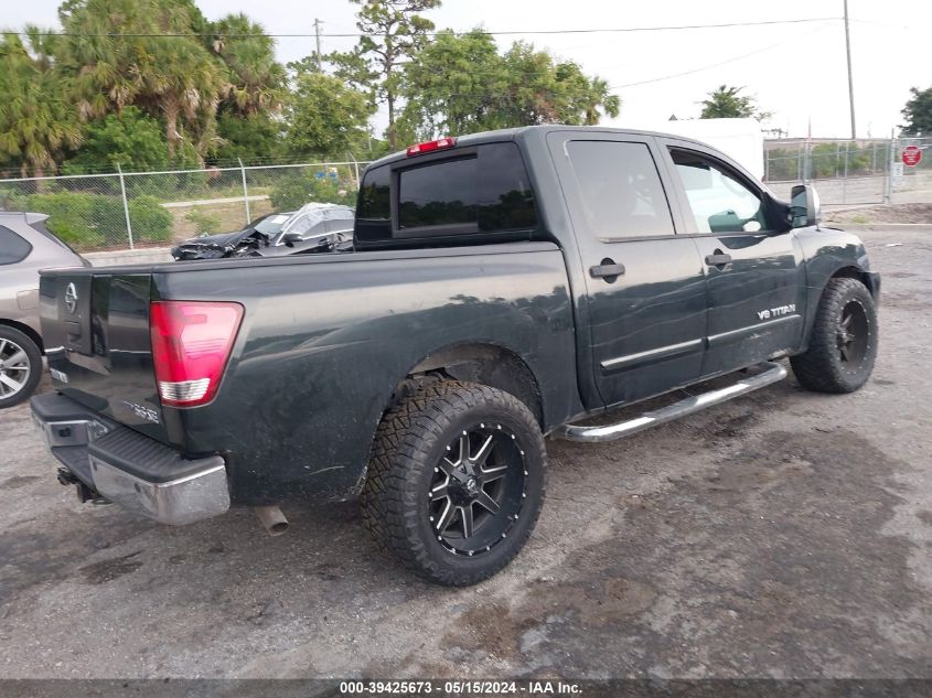 2008 Nissan Titan Le/Se/Xe VIN: 1N6BA07D58N340934 Lot: 39425673