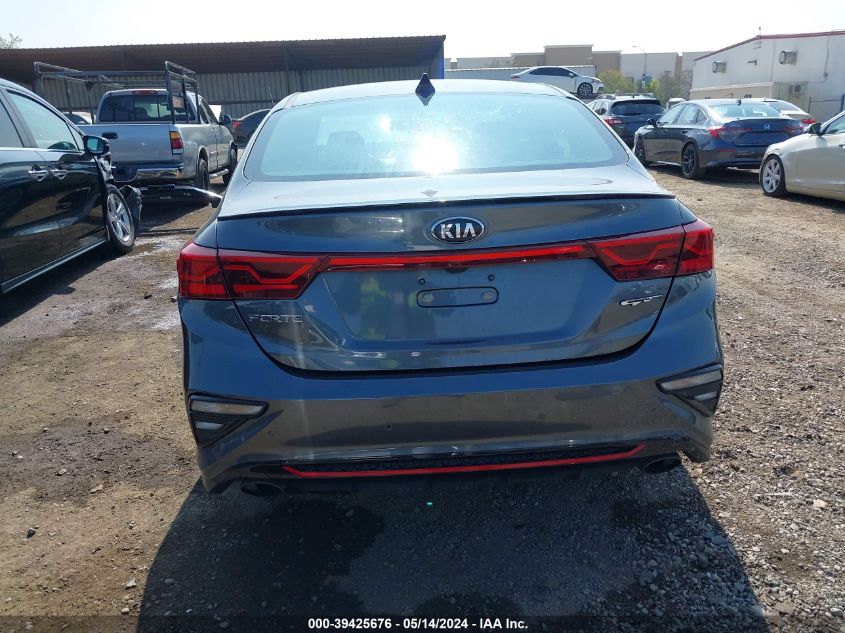 2021 Kia Forte Gt VIN: 3KPF44AC2ME307245 Lot: 39425676