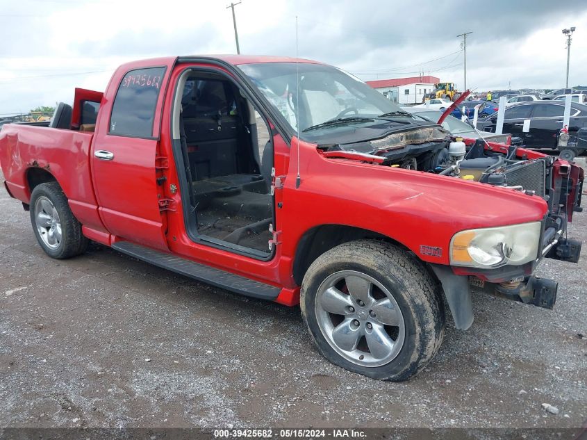 2003 Dodge Ram 1500 Slt/Laramie/St VIN: 1D7HA18D33S339105 Lot: 39425682