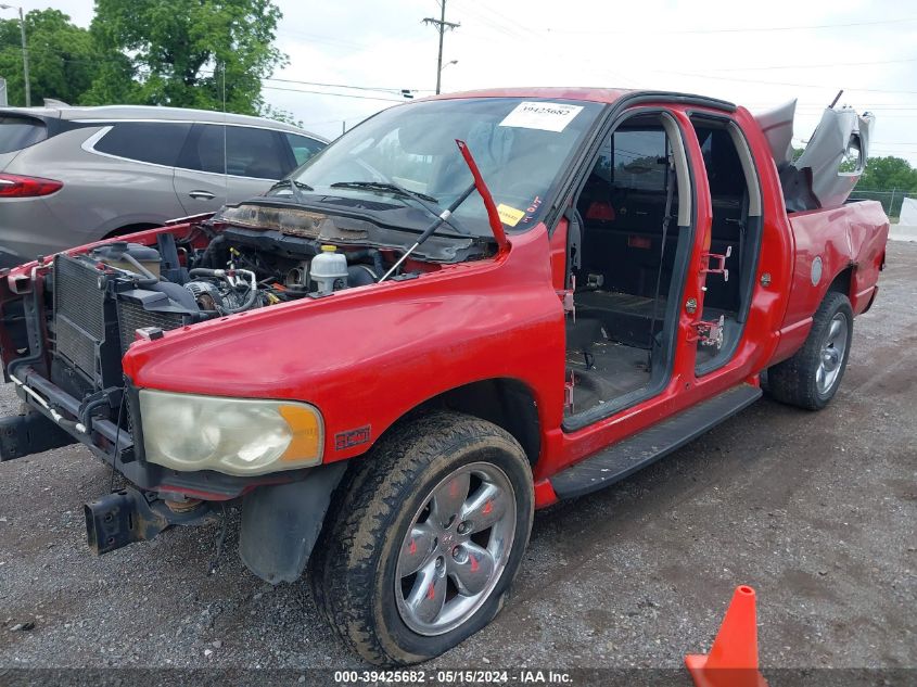 2003 Dodge Ram 1500 Slt/Laramie/St VIN: 1D7HA18D33S339105 Lot: 39425682