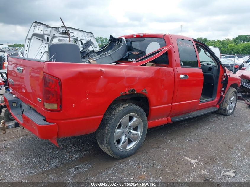 2003 Dodge Ram 1500 Slt/Laramie/St VIN: 1D7HA18D33S339105 Lot: 39425682