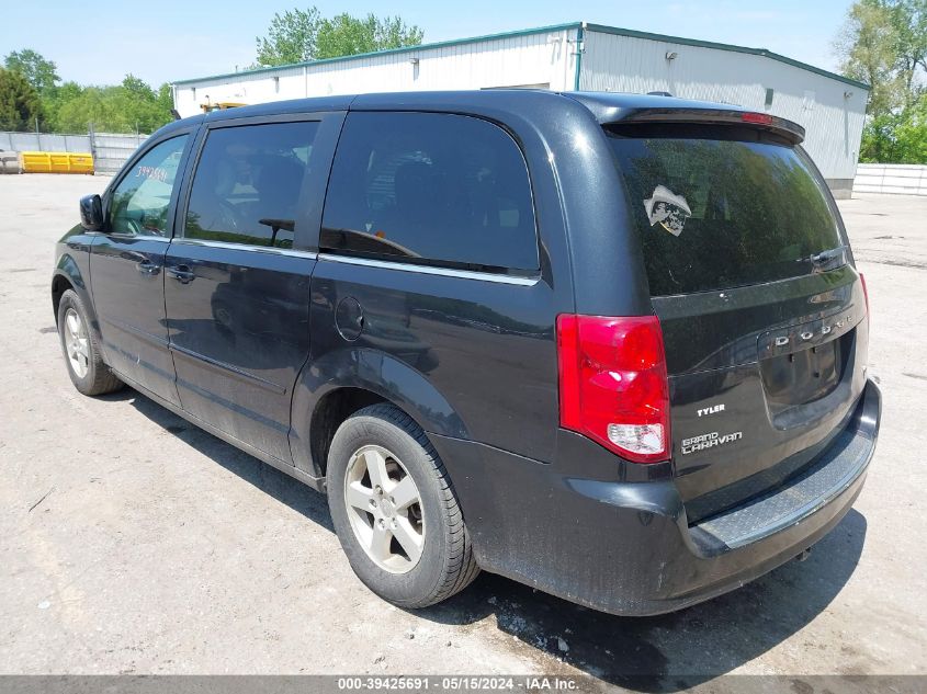 2012 Dodge Grand Caravan Crew VIN: 2C4RDGDG8CR110106 Lot: 39425691