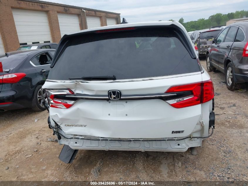 2022 Honda Odyssey Ex-L VIN: 5FNRL6H73NB033697 Lot: 39425696
