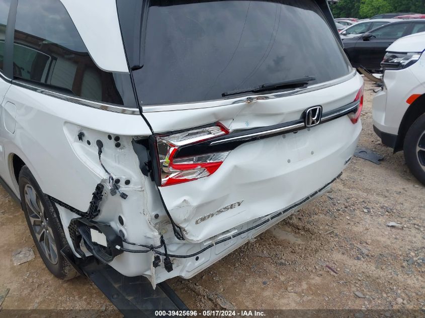 2022 Honda Odyssey Ex-L VIN: 5FNRL6H73NB033697 Lot: 39425696