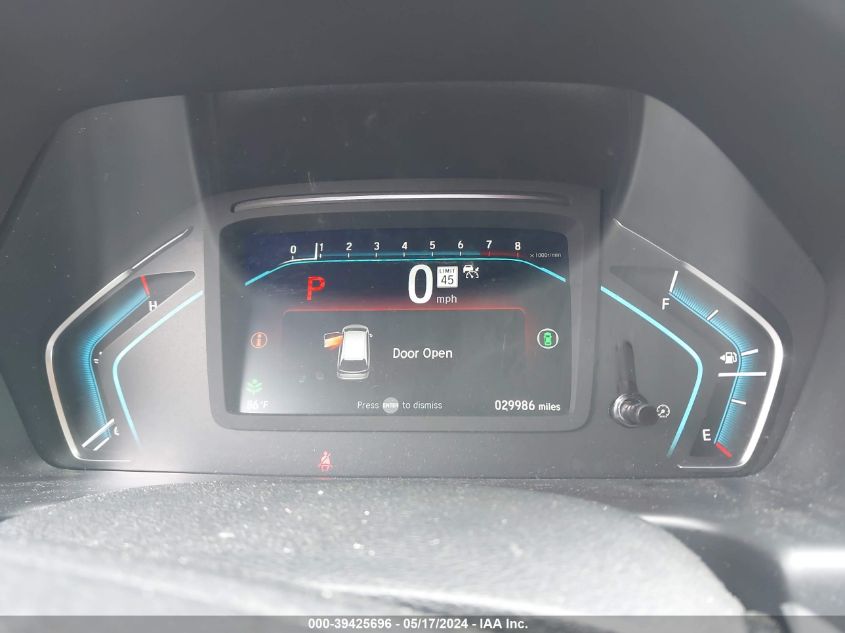 2022 Honda Odyssey Ex-L VIN: 5FNRL6H73NB033697 Lot: 39425696