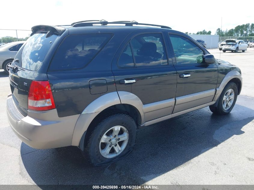 2006 Kia Sorento Ex/Lx VIN: KNDJD733165503121 Lot: 39425698