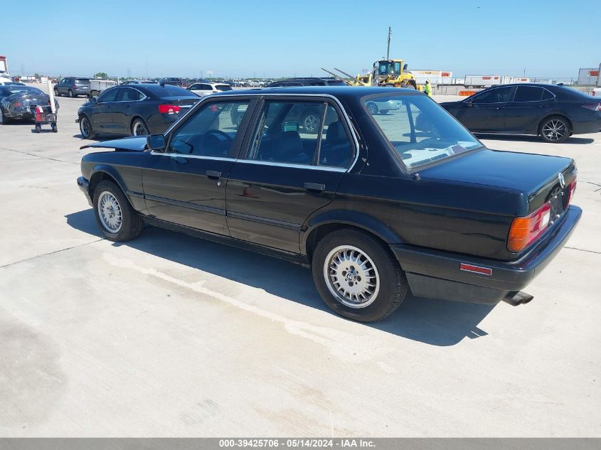 1991 BMW 325 I VIN: WBAAD1311MED14509 Lot: 39425706