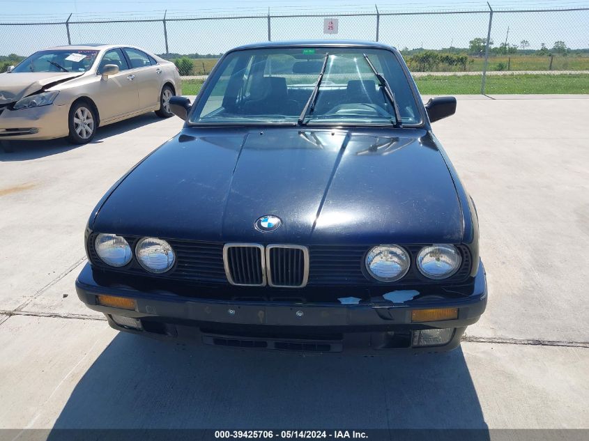 1991 BMW 325 I VIN: WBAAD1311MED14509 Lot: 39425706