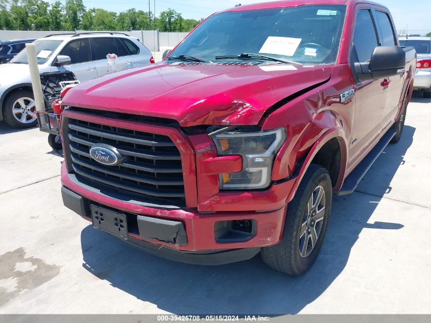 2016 Ford F-150 Xlt VIN: 1FTEW1CP0GKE01498 Lot: 39425708
