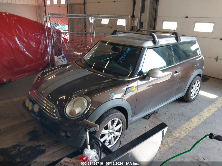 2009 Mini Cooper Clubman VIN: WMWML33579TP97728 Lot: 39425716