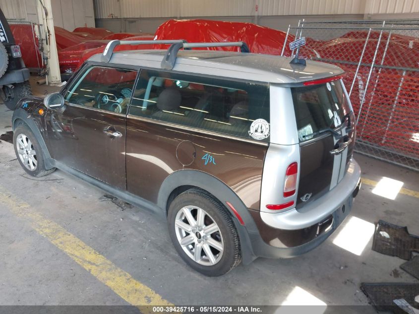 2009 Mini Cooper Clubman VIN: WMWML33579TP97728 Lot: 39425716