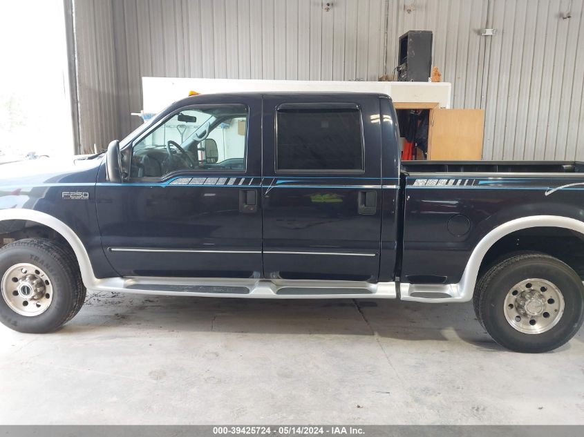 2000 Ford F-250 Lariat/Xl/Xlt VIN: 1FTNW21L8YED95424 Lot: 39425724