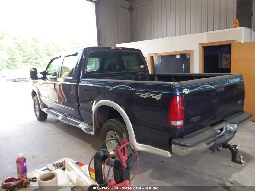 2000 Ford F-250 Lariat/Xl/Xlt VIN: 1FTNW21L8YED95424 Lot: 39425724