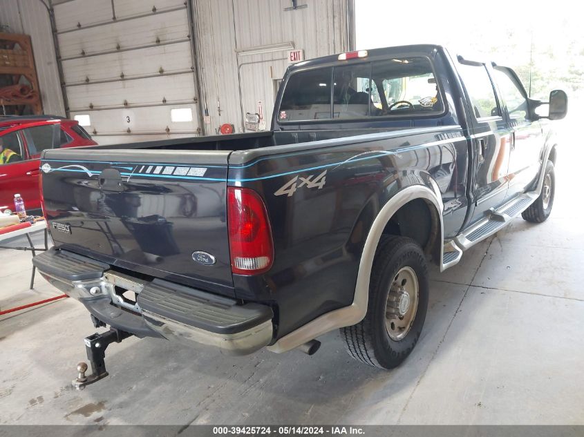 2000 Ford F-250 Lariat/Xl/Xlt VIN: 1FTNW21L8YED95424 Lot: 39425724