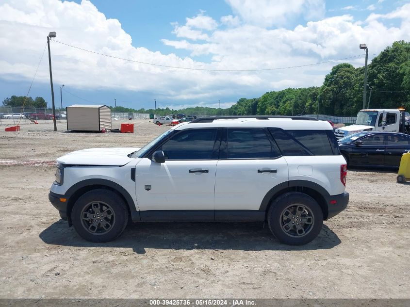 2023 Ford Bronco Sport Big Bend VIN: 3FMCR9B64PRD68342 Lot: 39425736