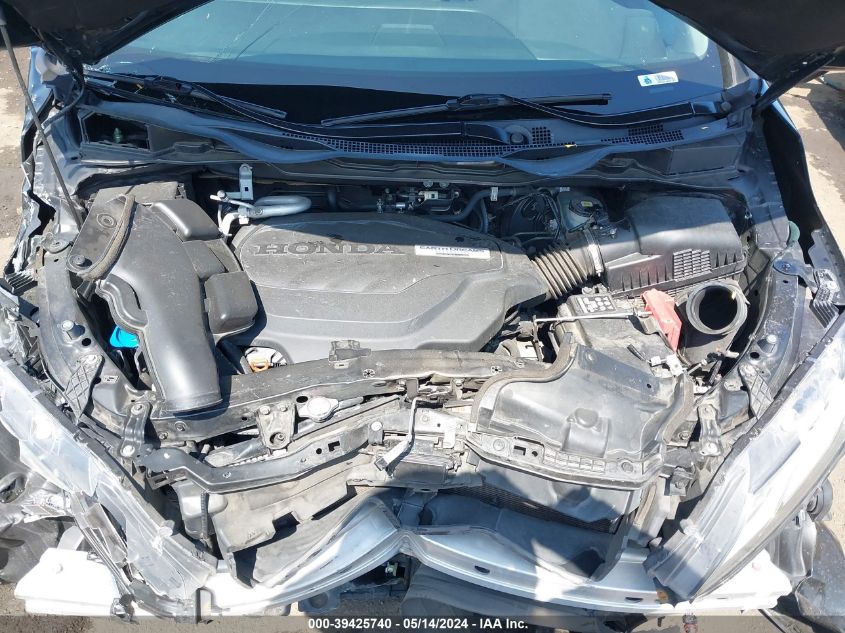 2018 Honda Odyssey Ex-L VIN: 5FNRL6H77JB006416 Lot: 39425740