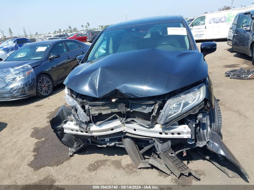 2018 Honda Odyssey Ex-L VIN: 5FNRL6H77JB006416 Lot: 39425740