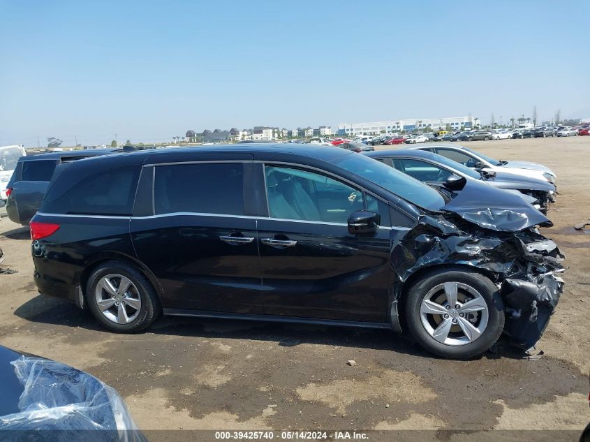 2018 Honda Odyssey Ex-L VIN: 5FNRL6H77JB006416 Lot: 39425740