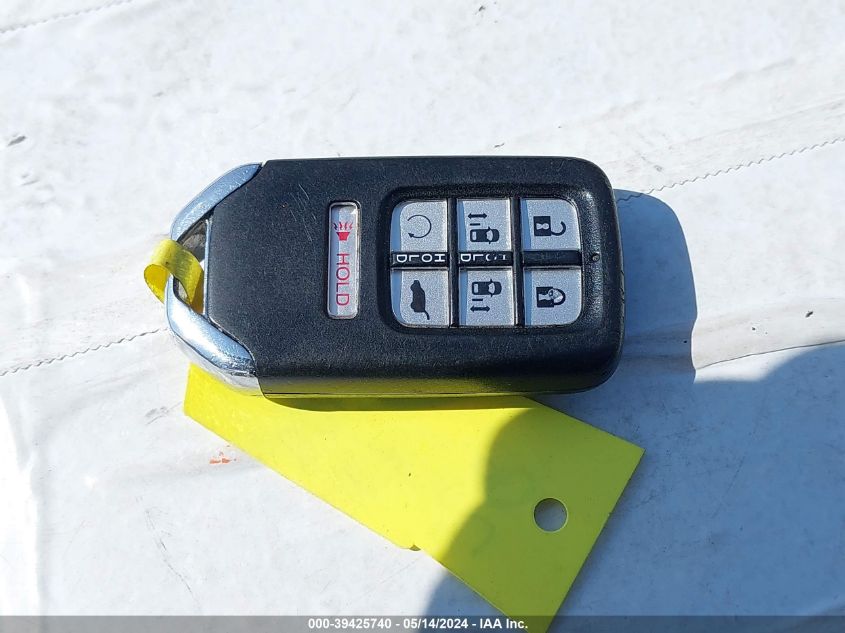 2018 Honda Odyssey Ex-L VIN: 5FNRL6H77JB006416 Lot: 39425740