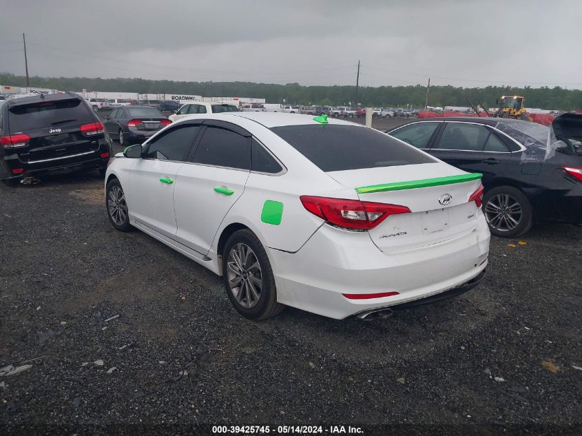 2015 HYUNDAI SONATA SPORT - 5NPE34AF9FH077677