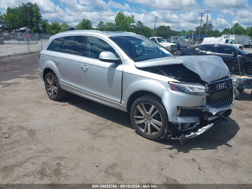 2015 Audi Q7 3.0T Premium VIN: WA1LGAFE6FD005815 Lot: 39425768