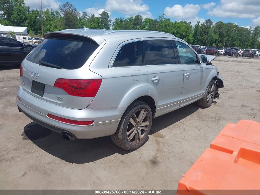 2015 Audi Q7 3.0T Premium VIN: WA1LGAFE6FD005815 Lot: 39425768