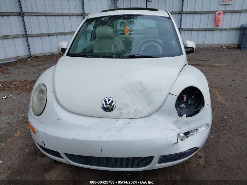 2008 Volkswagen New Beetle Black Tie Edition/Triple White VIN: 3VWFW31CX8M519162 Lot: 39425769