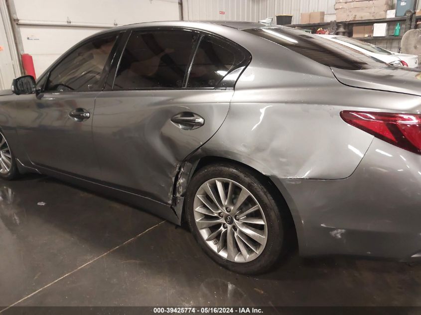 2019 Infiniti Q50 3.0T Signature Edition VIN: JN1EV7AR0KM591488 Lot: 39425774