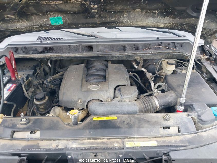 2005 Nissan Titan Le VIN: 1N6BA07B25N528014 Lot: 39425790