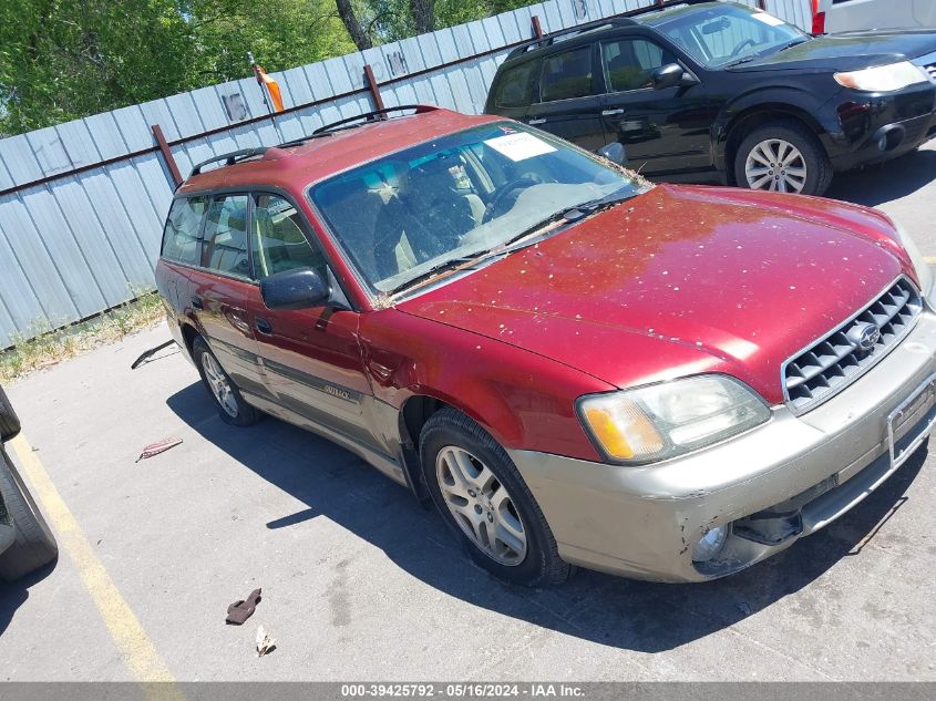 2003 Subaru Outback VIN: 4S3BH675237659831 Lot: 39425792