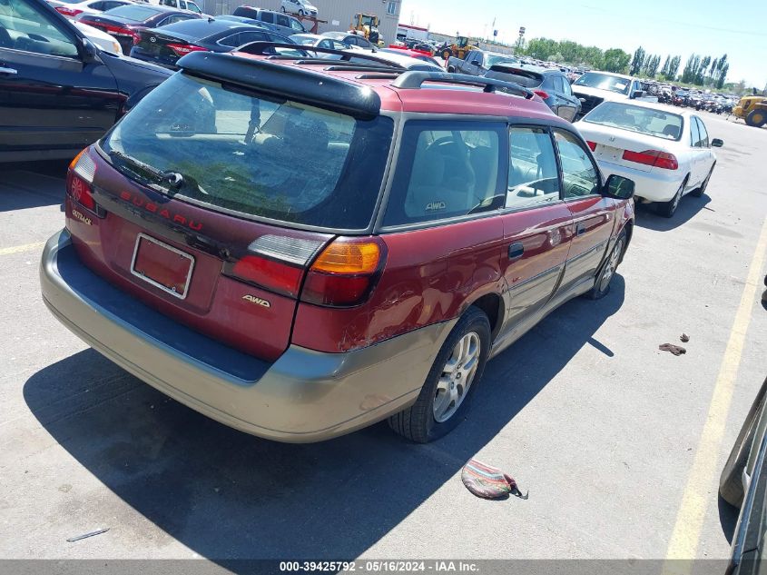 2003 Subaru Outback VIN: 4S3BH675237659831 Lot: 39425792