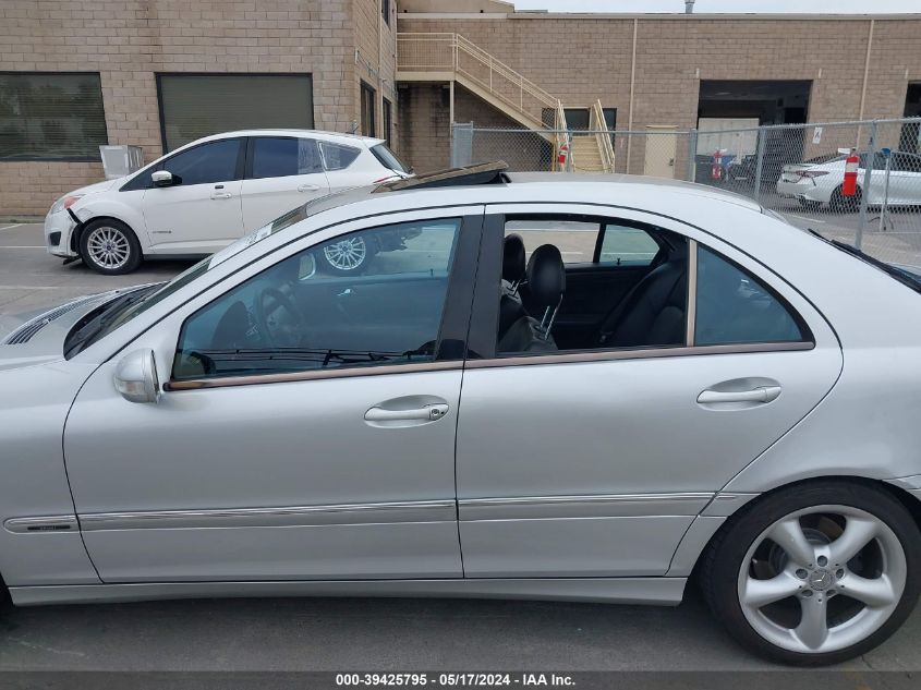 2004 Mercedes-Benz C 230 Kompressor Sport/Sport VIN: WDBRF40J34F531474 Lot: 39425795