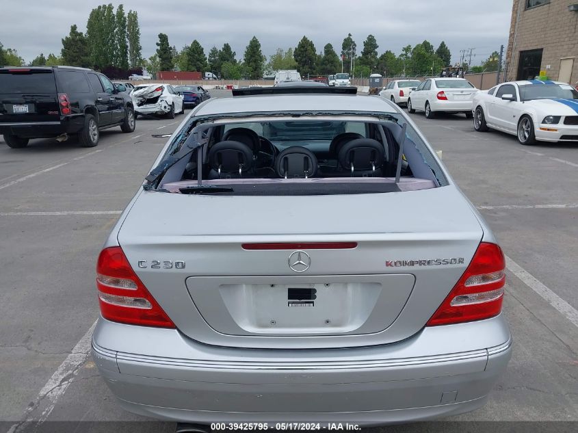 2004 Mercedes-Benz C 230 Kompressor Sport/Sport VIN: WDBRF40J34F531474 Lot: 39425795