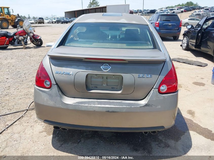 2007 Nissan Maxima 3.5 Se VIN: 1N4BA41E27C855255 Lot: 39425810