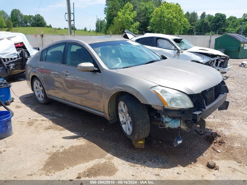 2007 Nissan Maxima 3.5 Se VIN: 1N4BA41E27C855255 Lot: 39425810