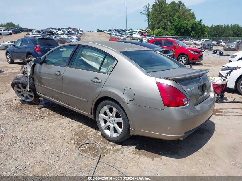 2007 Nissan Maxima 3.5 Se VIN: 1N4BA41E27C855255 Lot: 39425810