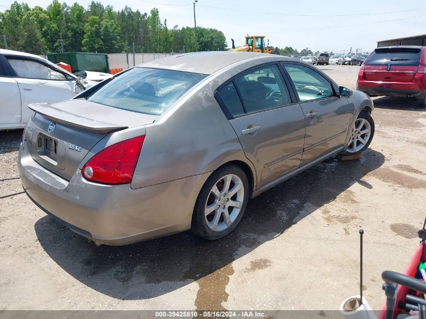 2007 Nissan Maxima 3.5 Se VIN: 1N4BA41E27C855255 Lot: 39425810