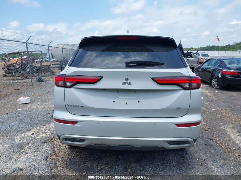 2023 Mitsubishi Outlander Se 2.5 2Wd/Se Black Edition 2Wd/Se Special Edition 2Wd VIN: JA4J3UA83PZ033677 Lot: 39425811