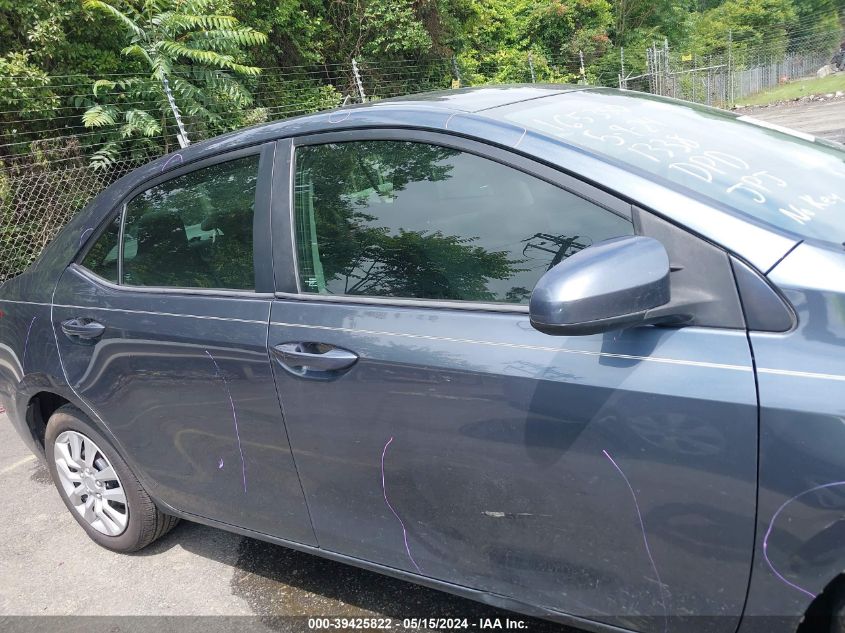 2016 Toyota Corolla Le VIN: 2T1BURHE6GC731338 Lot: 39425822