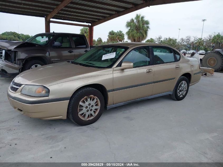 2G1WF52E259359371 | 2005 CHEVROLET IMPALA